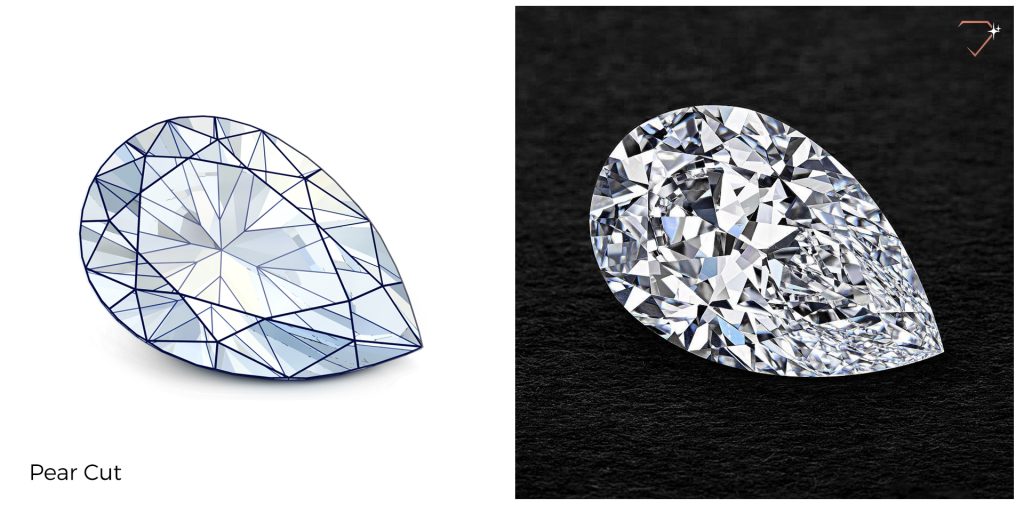 Pear Cut Diamond